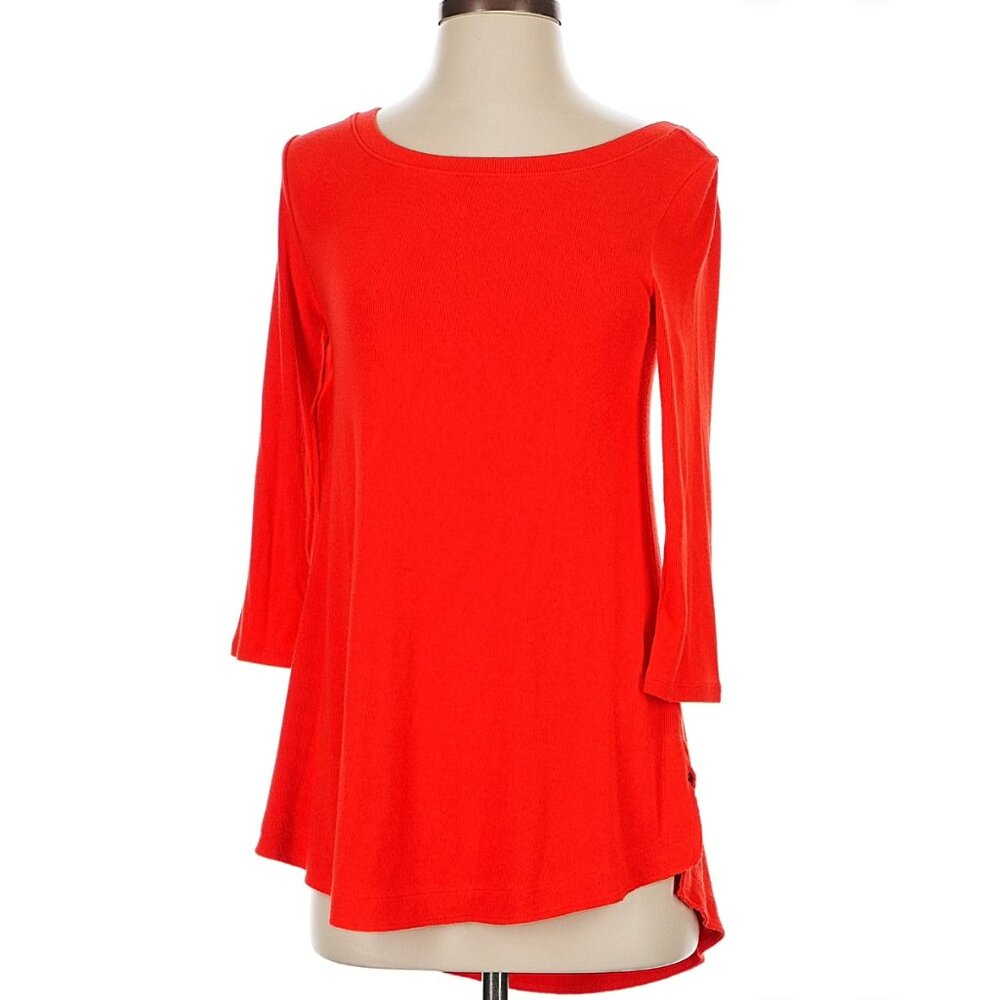 Red Tunic Dress - Pure +Good Anthropologie - Size Medium